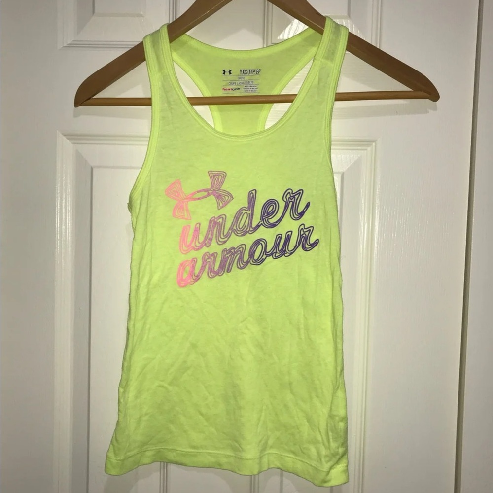 Neon under armour shop